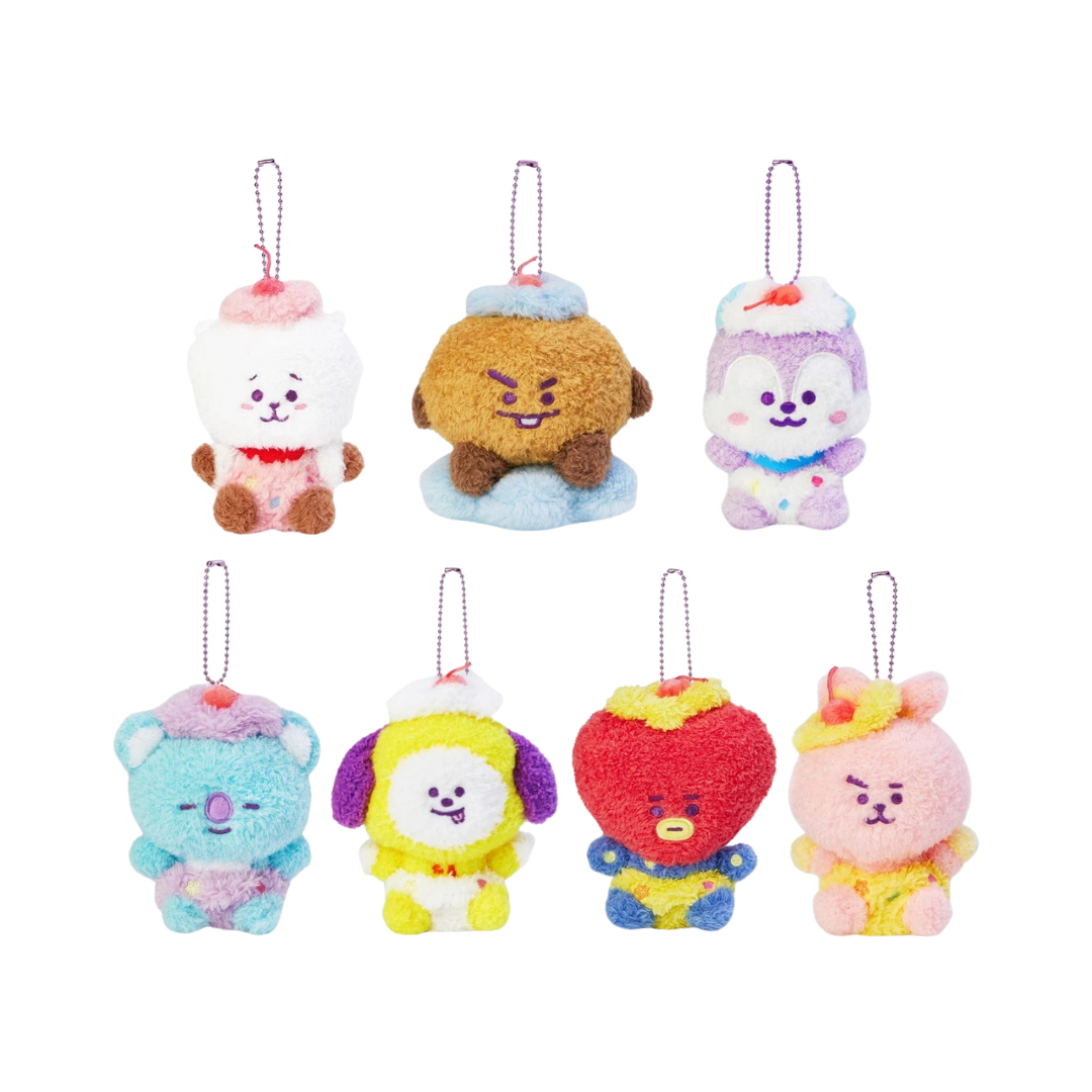 BT21 - On the Cloud Doll Keyring (Choose Member)-FinaKpop