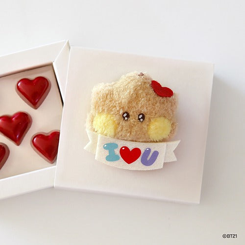 ** BT21 - Doll keyring [I love you]-FinaKpop