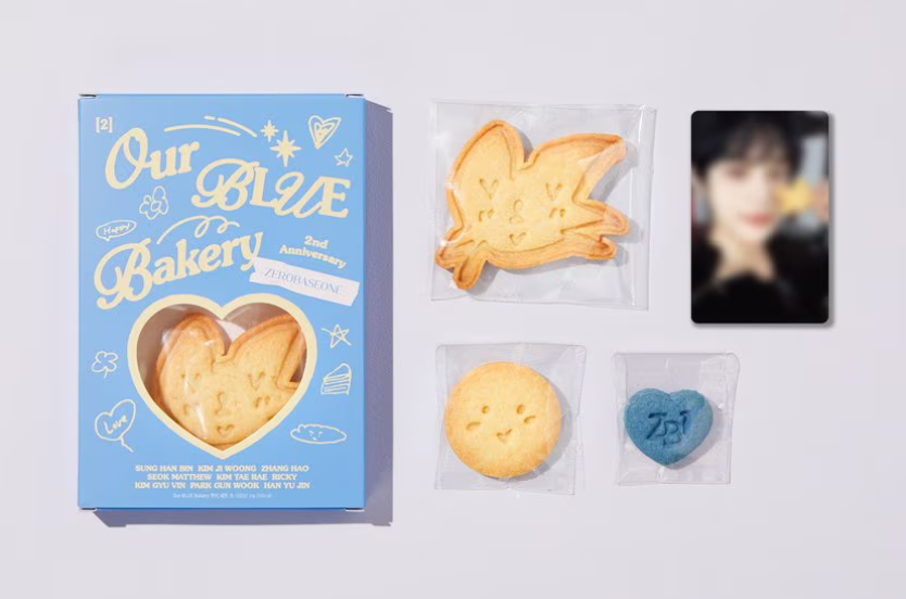 ZEROBASEONE -"Our BLUE" Bakery Cookie Set_21 g (Version selectable)-FinaKpop