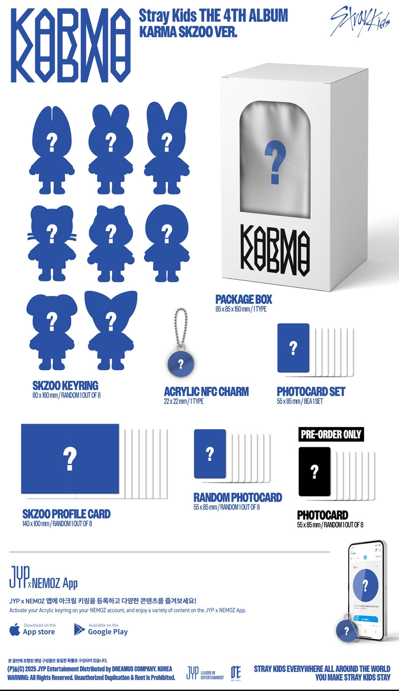 Stray Kids 4th Album “KARMA” [SKZOO Ver.] | Official Kpop Album