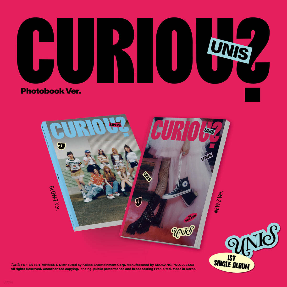 UNIS - 1st Single "Curious" [Random / Set]-FinaKpop
