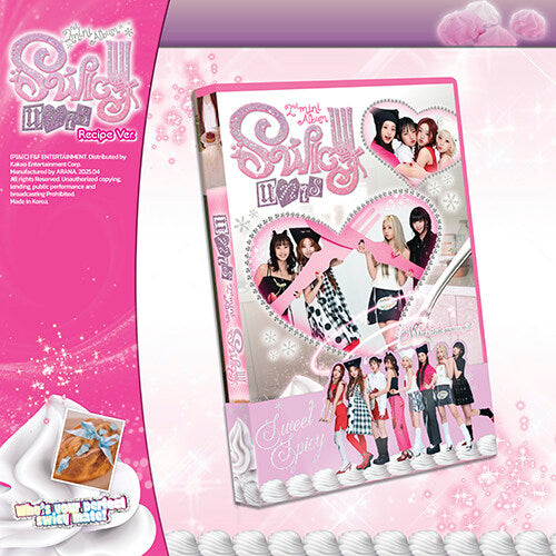 ** UNIS - 2nd Mini Album "SWICY" (Recipe Ver)-FinaKpop