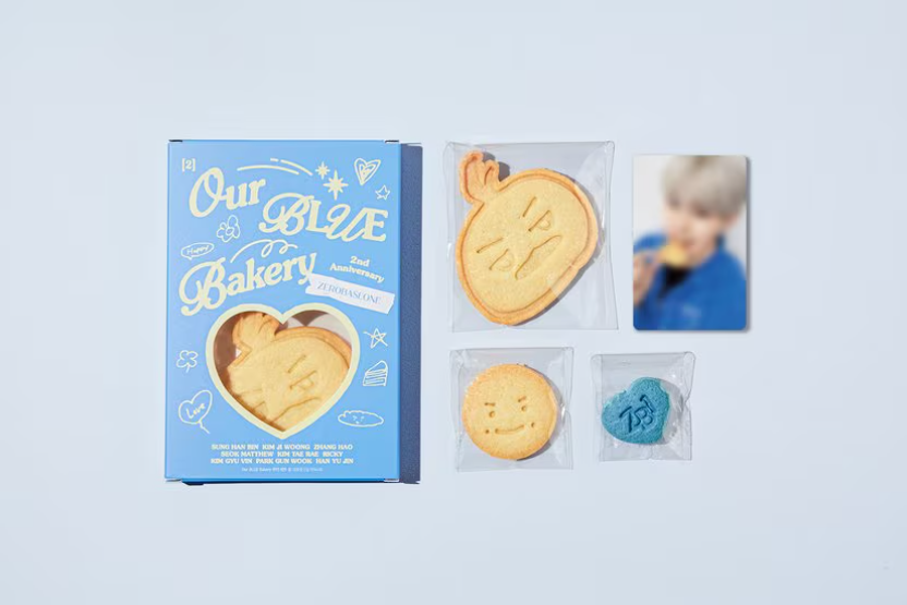 ZEROBASEONE -"Our BLUE" Bakery Cookie Set_21 g (Version selectable)-FinaKpop