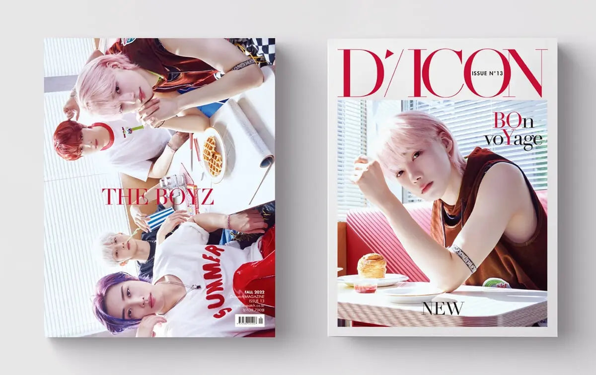 DICON ISSUE N.13 THE BOYZ BOn voYage [ Choose Member, Type ]-FinaKpop