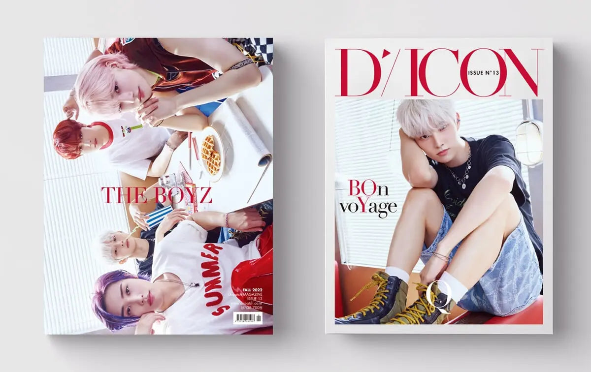 DICON ISSUE N.13 THE BOYZ BOn voYage [ Choose Member, Type ]-FinaKpop