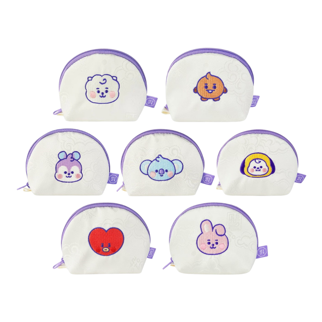 BT21 - K-Edition Official MD (Note Pads, Acrylic Stand, Mirror Stand, Mini Pouch, Good Luck Pouch)-FinaKpop 