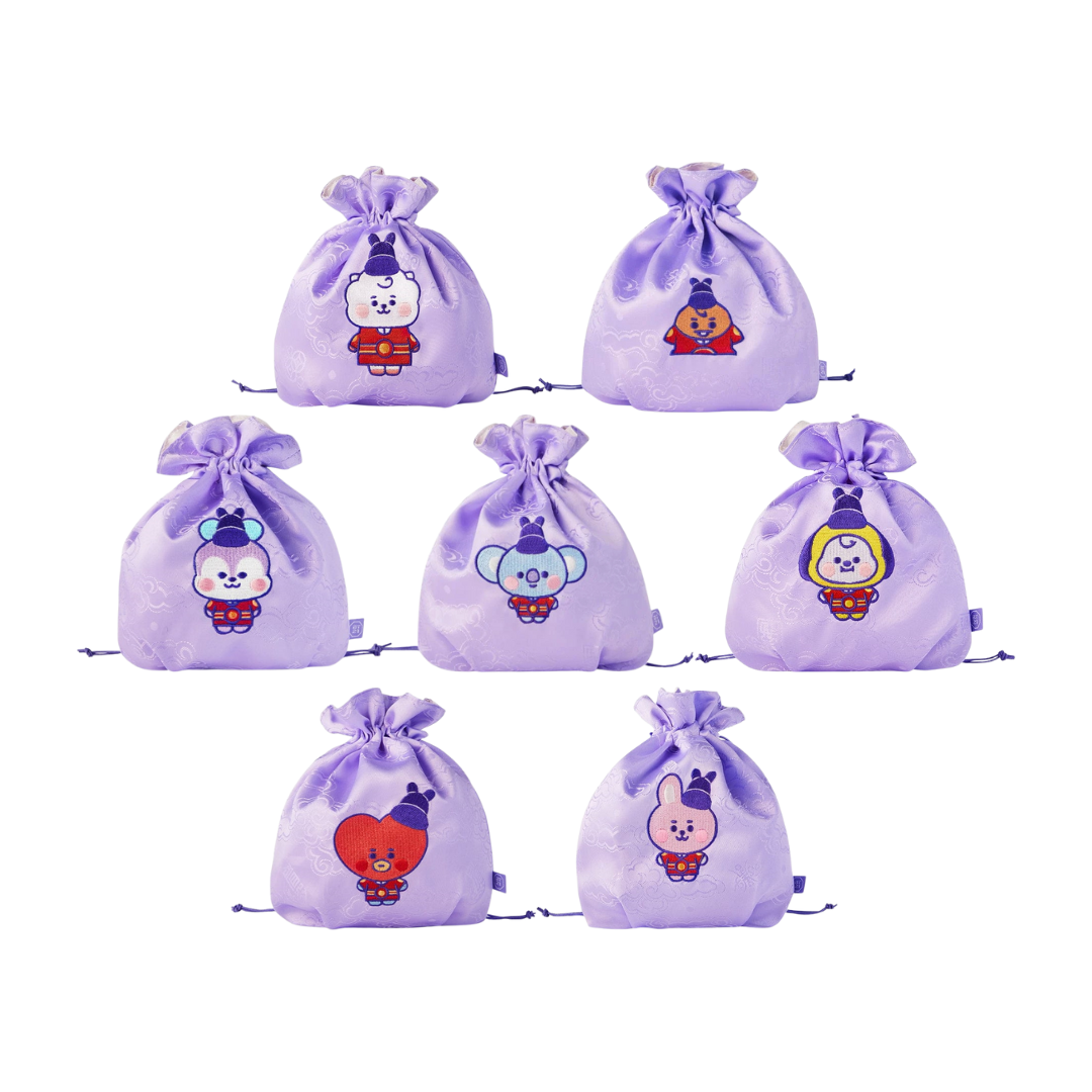 BT21 - K-Edition Official MD (Note Pads, Acrylic Stand, Mirror Stand, Mini Pouch, Good Luck Pouch)-FinaKpop 