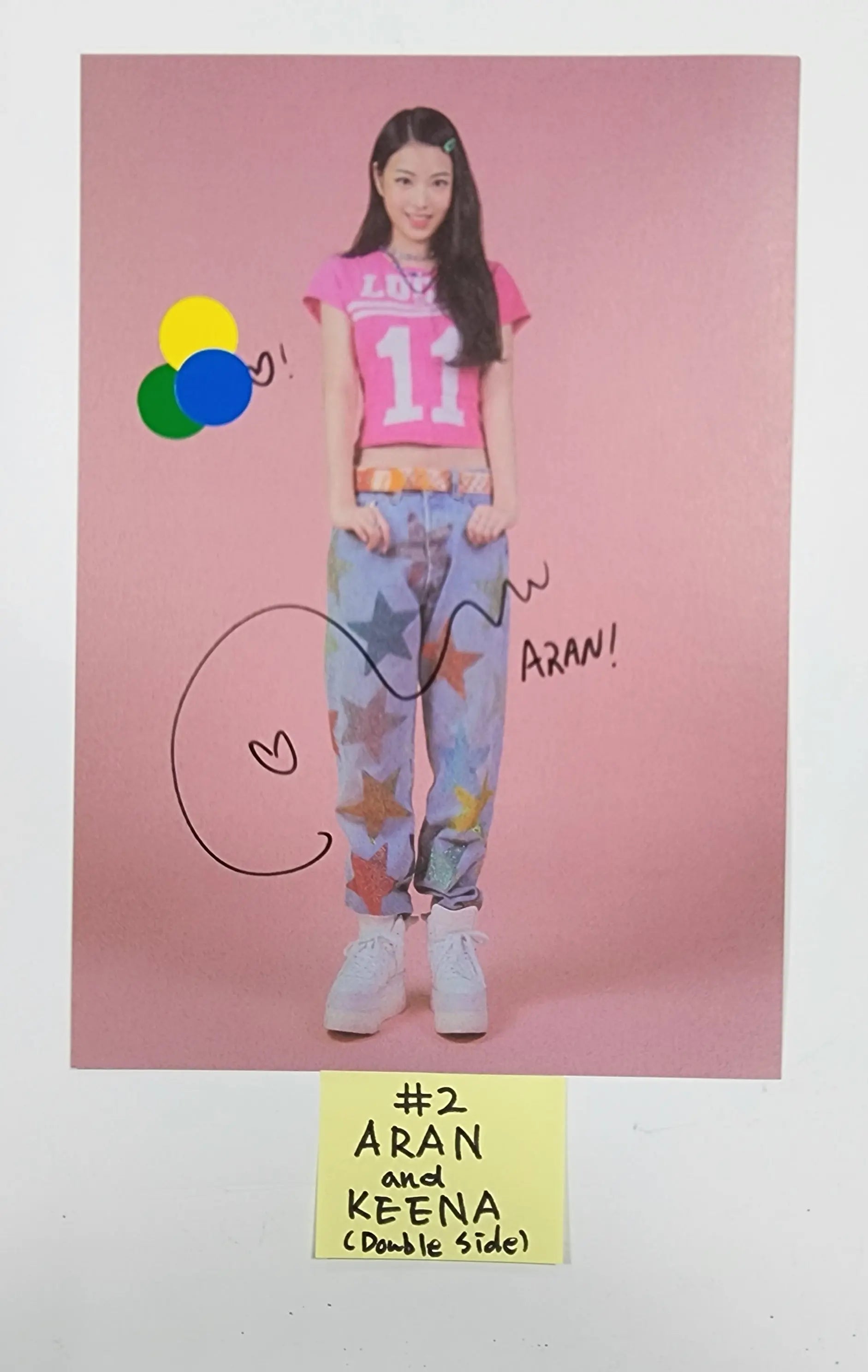 FIFTY FIFTY "THE FIFTY" 1st EP  - A Cut Page From Fansign Event Album-FinaKpop