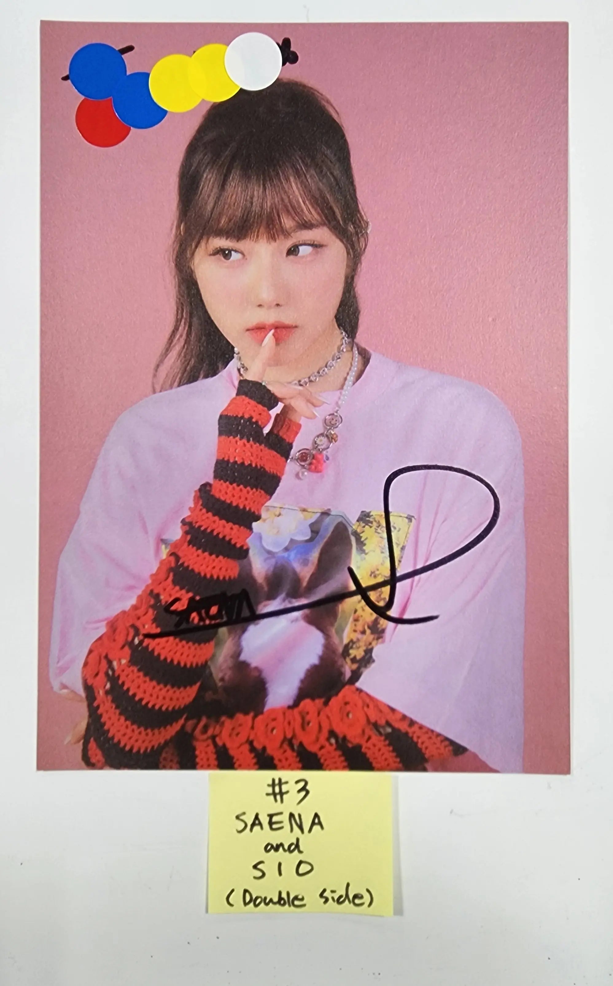 FIFTY FIFTY "THE FIFTY" 1st EP  - A Cut Page From Fansign Event Album-FinaKpop