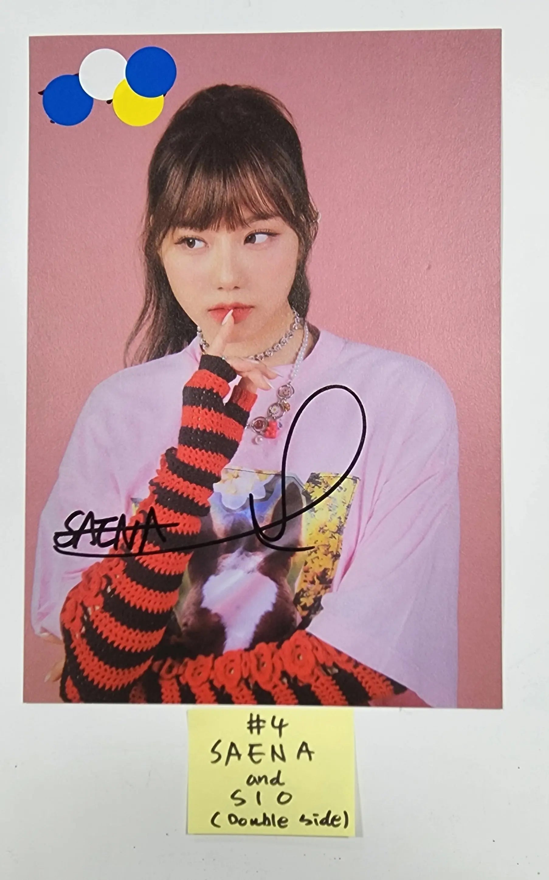 FIFTY FIFTY "THE FIFTY" 1st EP  - A Cut Page From Fansign Event Album-FinaKpop