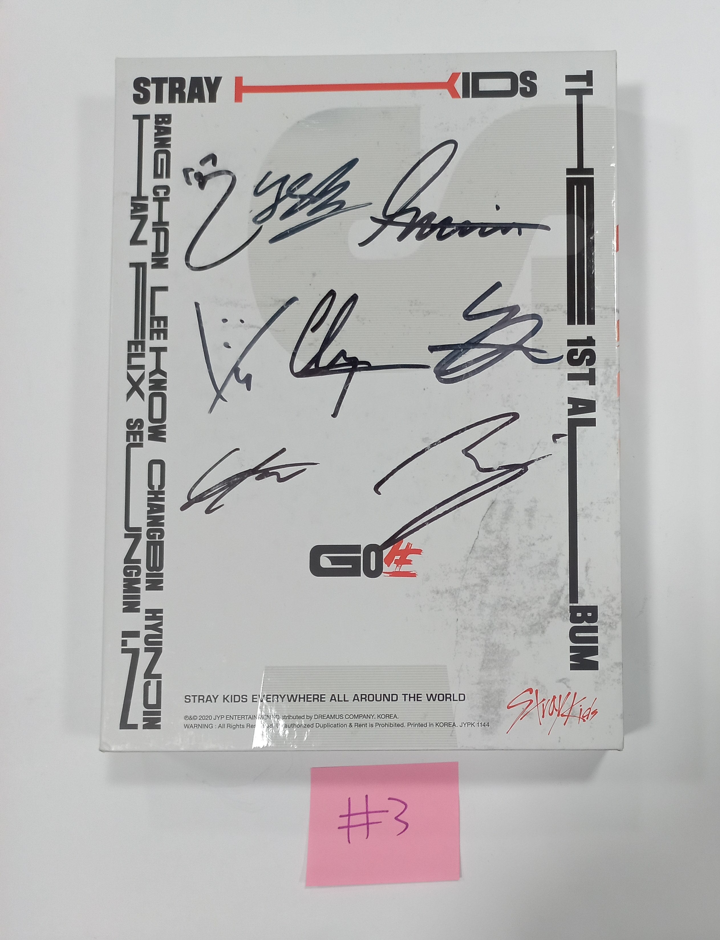 Stray Kids - Hand Autographed(Signed) Promo Album [24.3.21]-FinaKpop