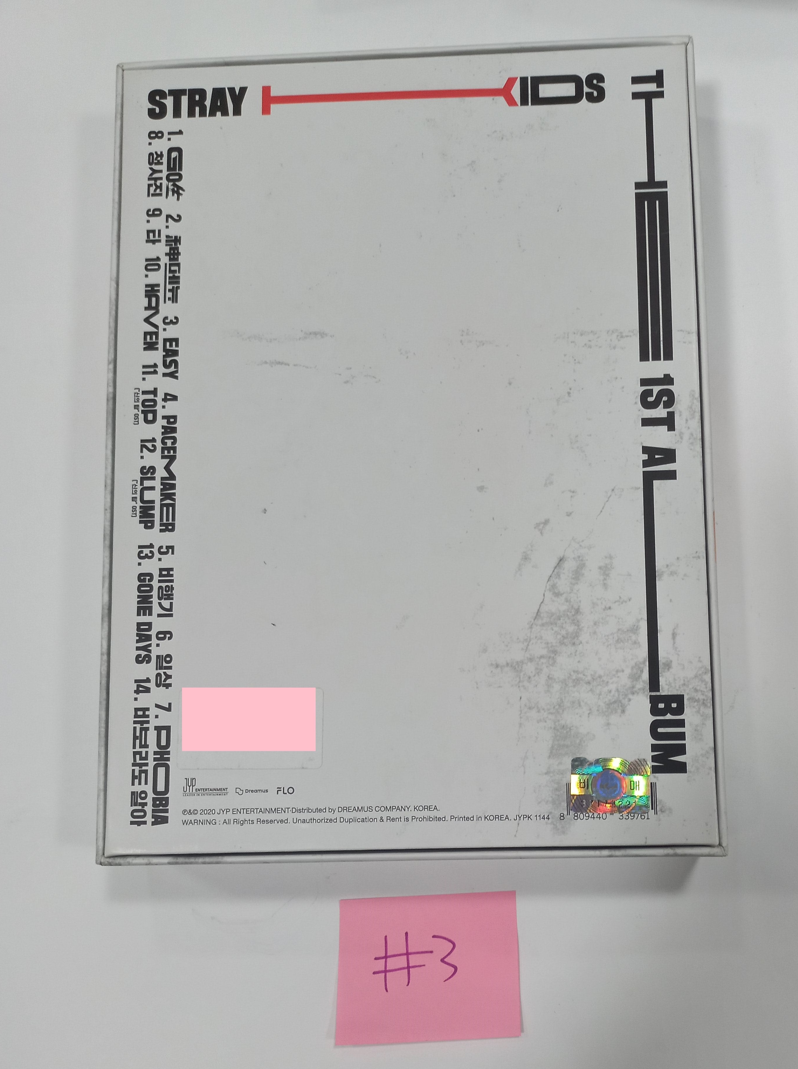 Stray Kids - Hand Autographed(Signed) Promo Album [24.3.21]-FinaKpop