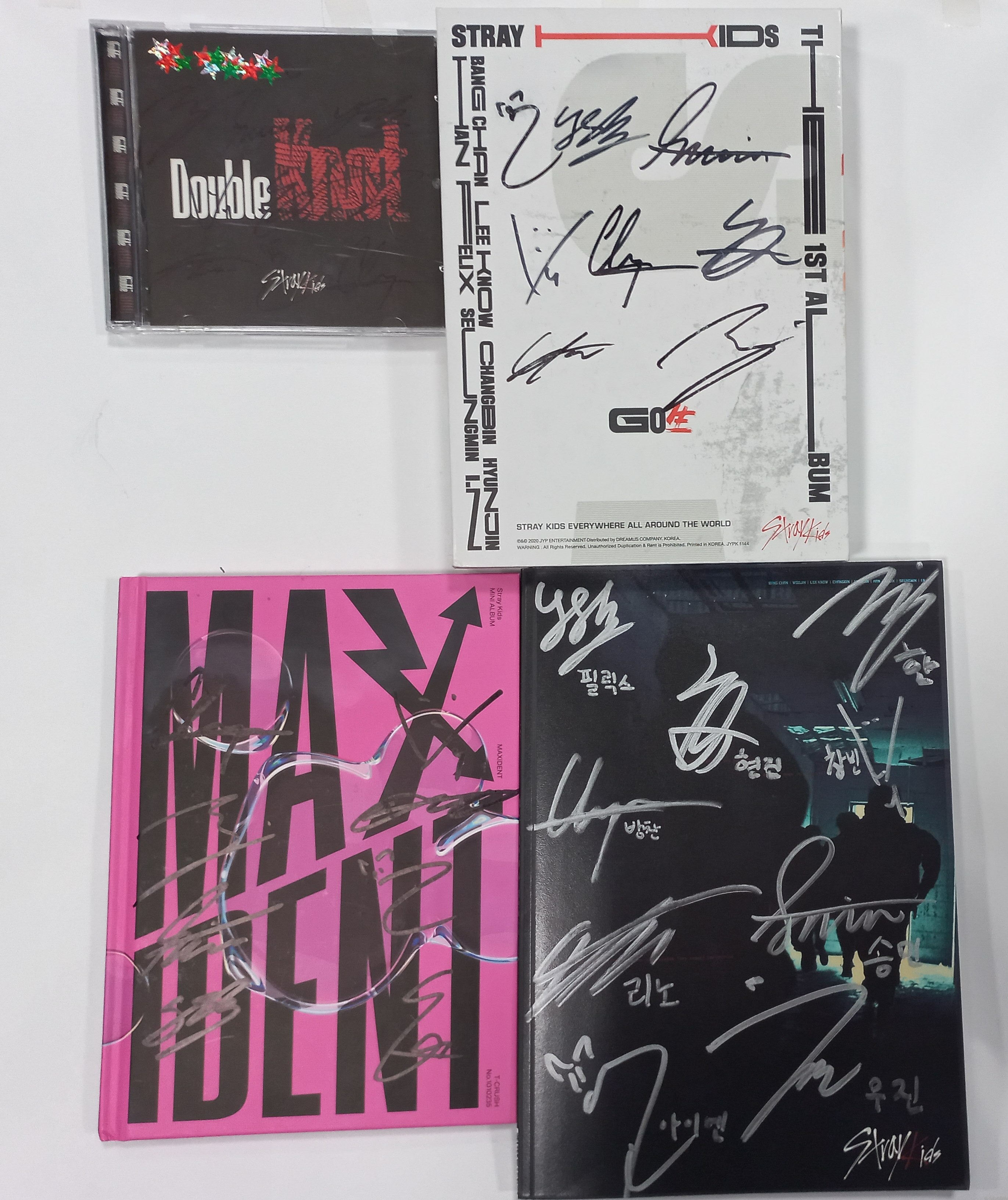 Stray Kids - Hand Autographed(Signed) Promo Album [24.3.21]-FinaKpop