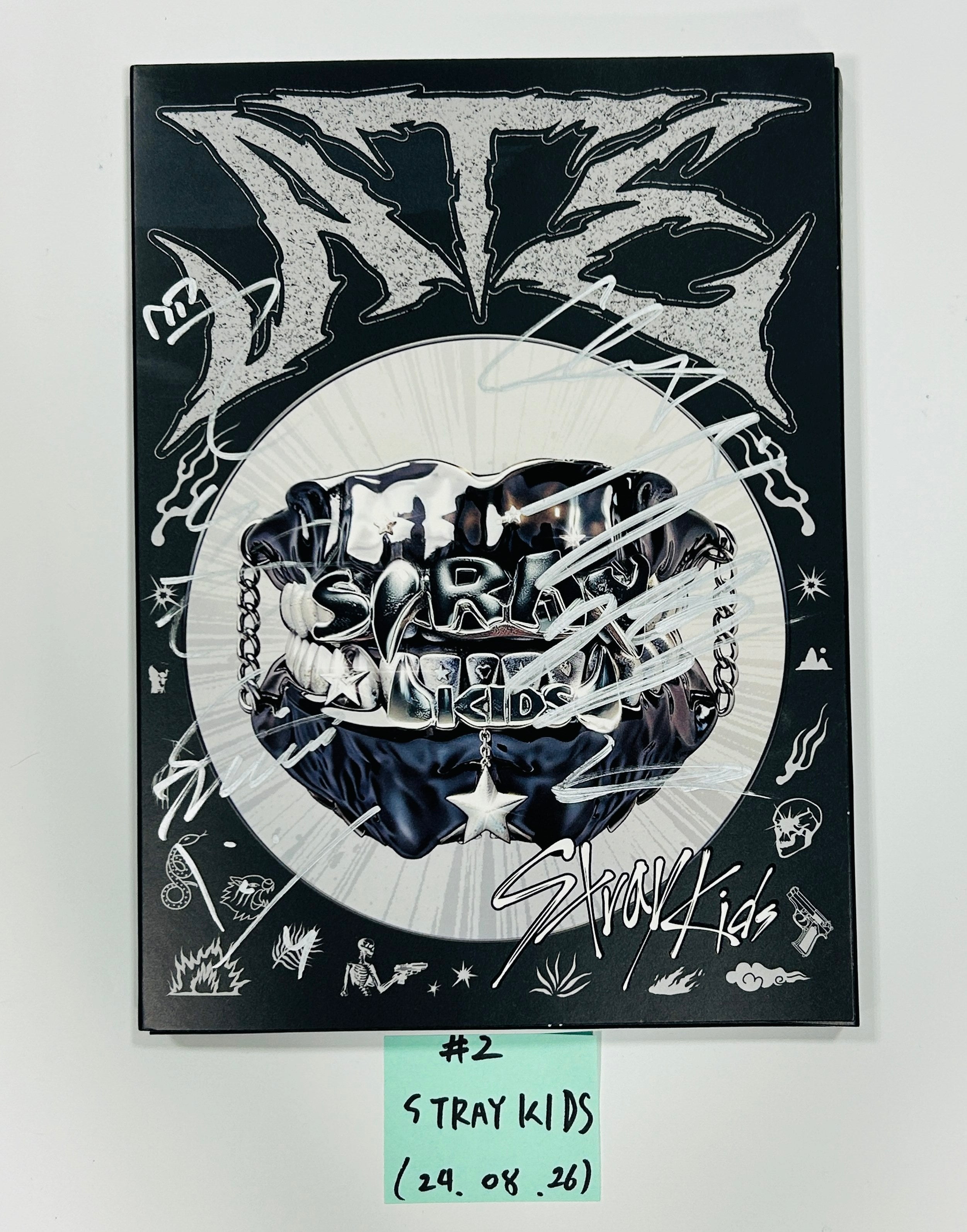 Ateez. Stray Kids, Nct Wish, Enhypen, Boynextdoor - Hand Autographed(Signed) Promo Album [24.8.26]-FinaKpop 