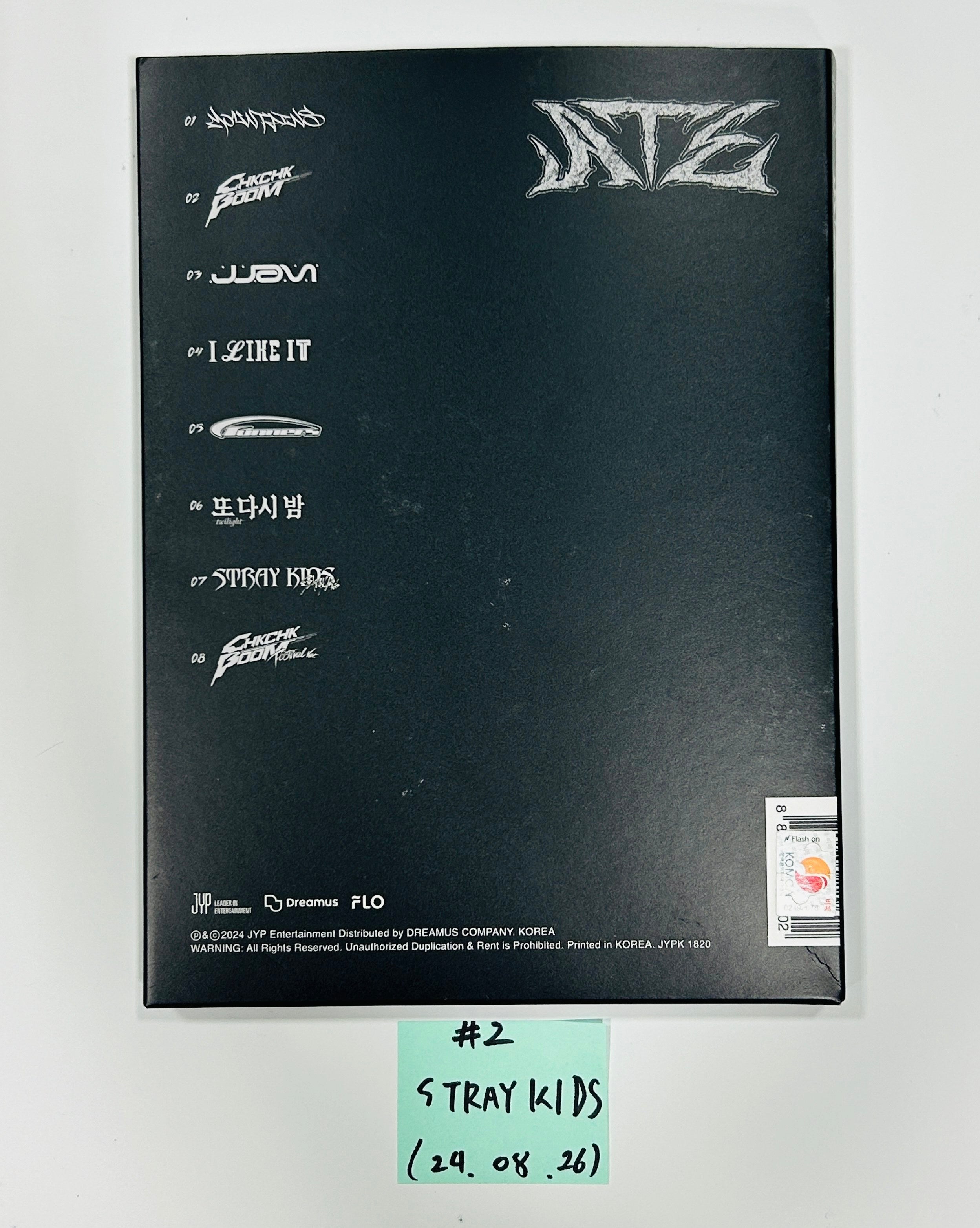 Ateez. Stray Kids, Nct Wish, Enhypen, Boynextdoor - Hand Autographed(Signed) Promo Album [24.8.26]-FinaKpop 