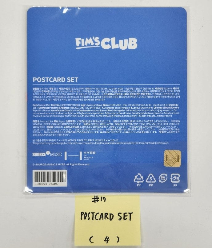 LE SSERAFIM X FIM'S CLUB - Pop-Up Official MD (2) [24.10.29]-FinaKpop