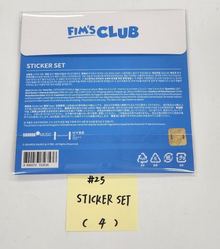 LE SSERAFIM X FIM'S CLUB - Pop-Up Official MD (2) [24.10.29]-FinaKpop