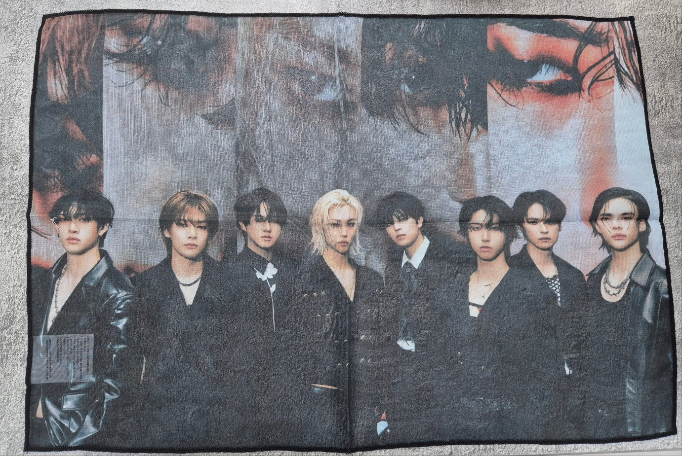 Stray Kids "ATE" -  JYP POP-UP Store offcial MD  [fabric poster]-FinaKpop