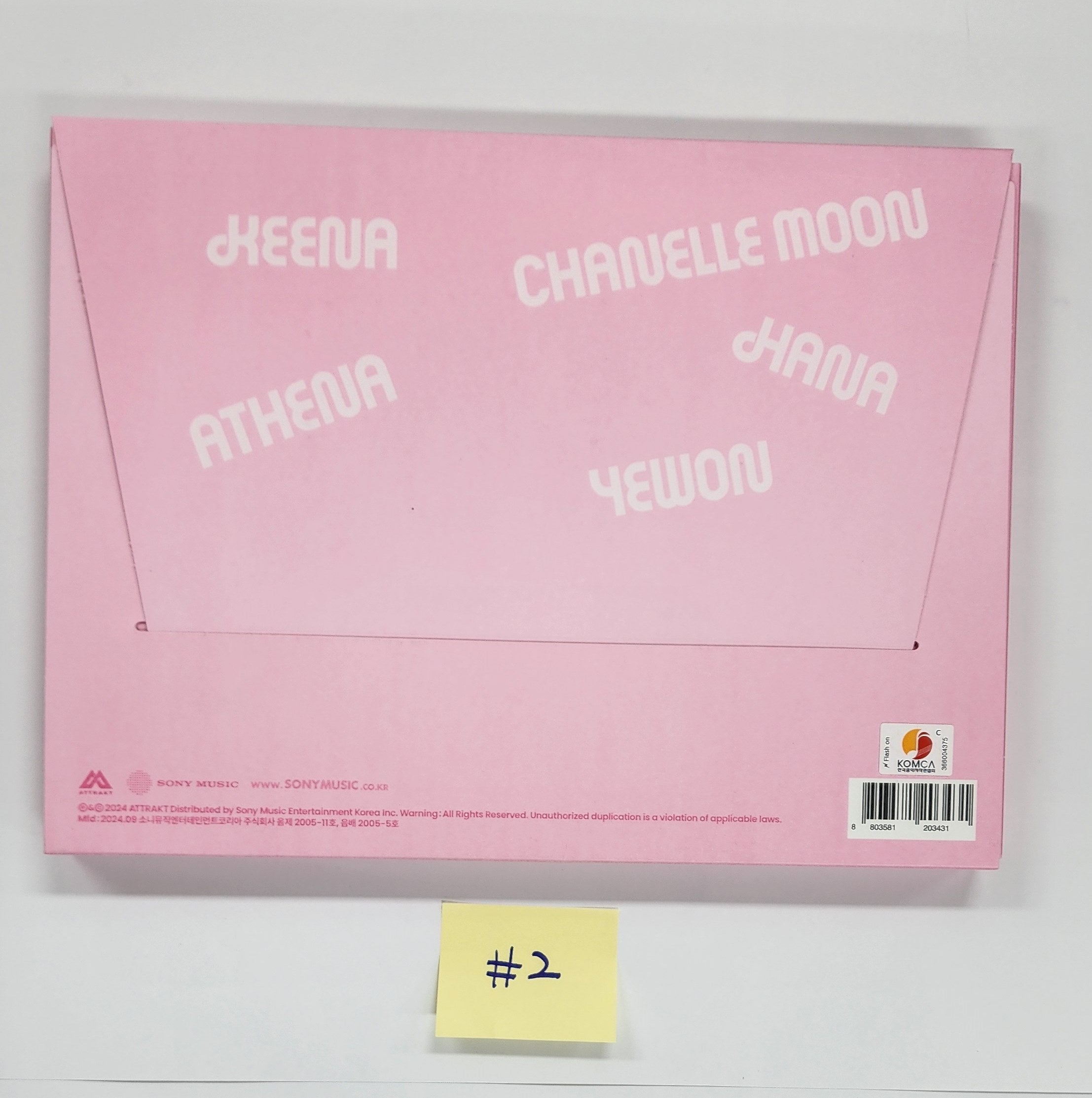 Fifty Fifty "Love Tune" - Hand Autograhped(Signed) Album [24.12.20]-FinaKpop