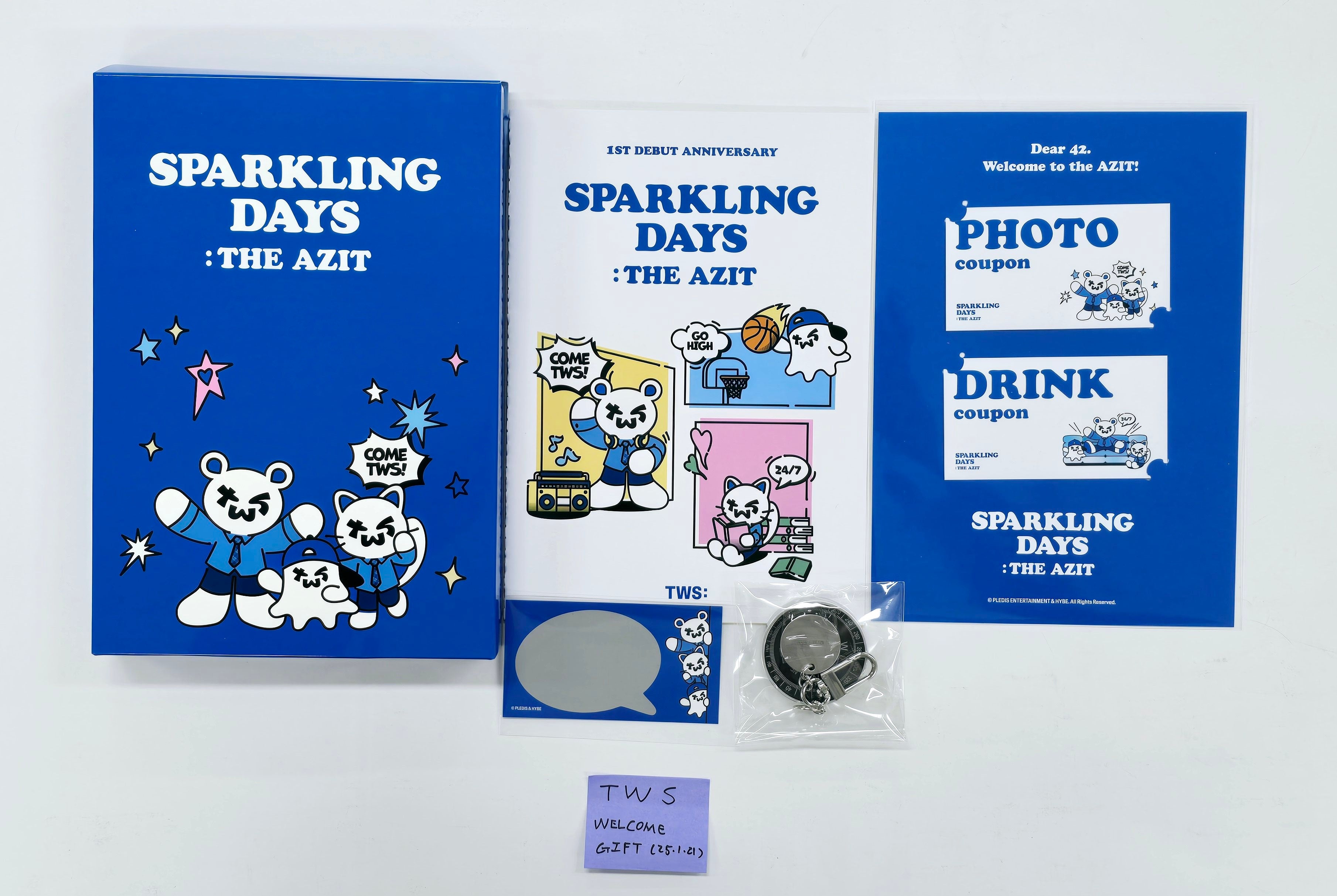 TWS "SPARKLING DAYS : THE AZIT" - Welcome Gift Set [25.1.21]-FinaKpop
