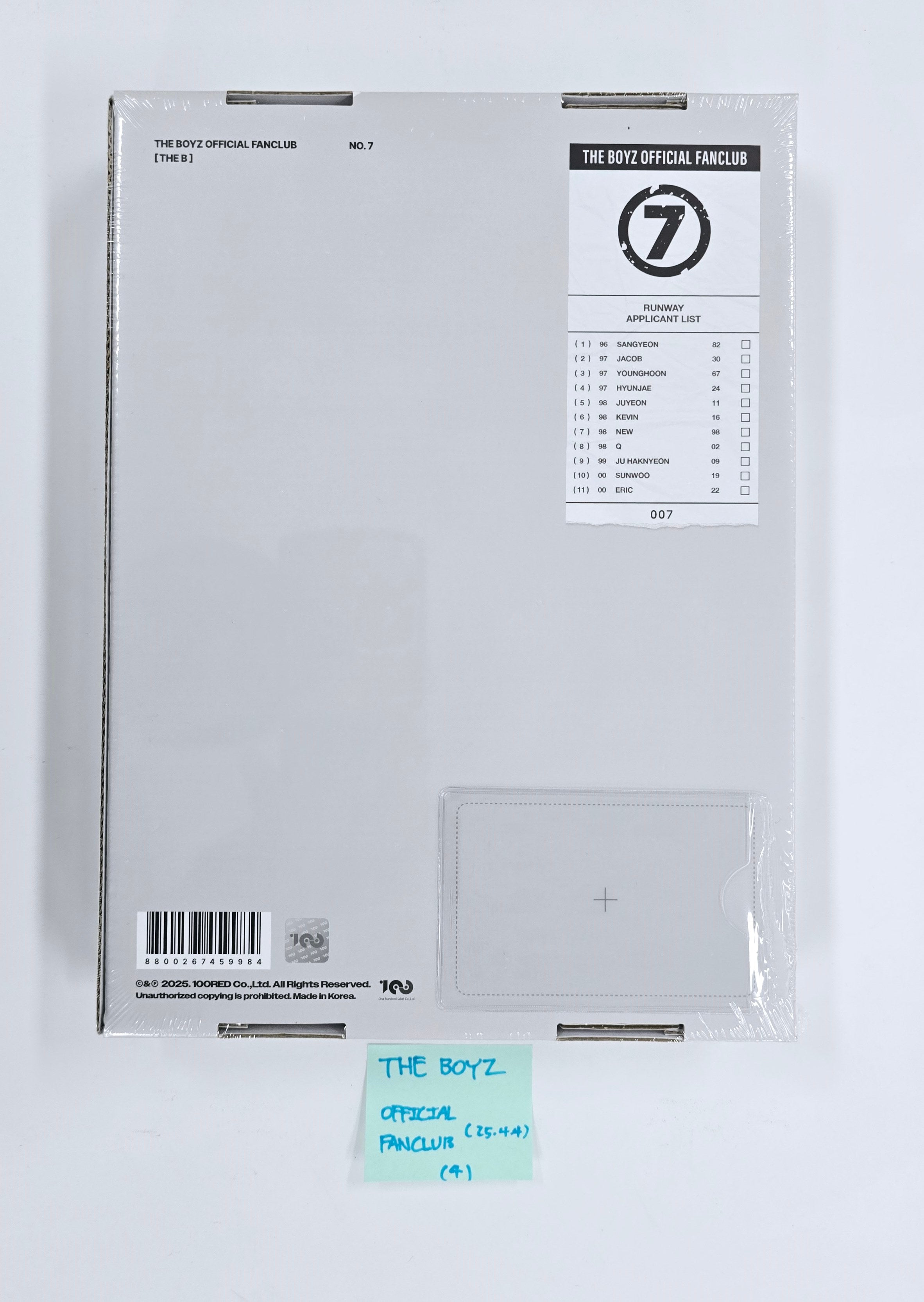 The Boyz "THE B" - Official Fanclub Kit [25.4.4]-FinaKpop