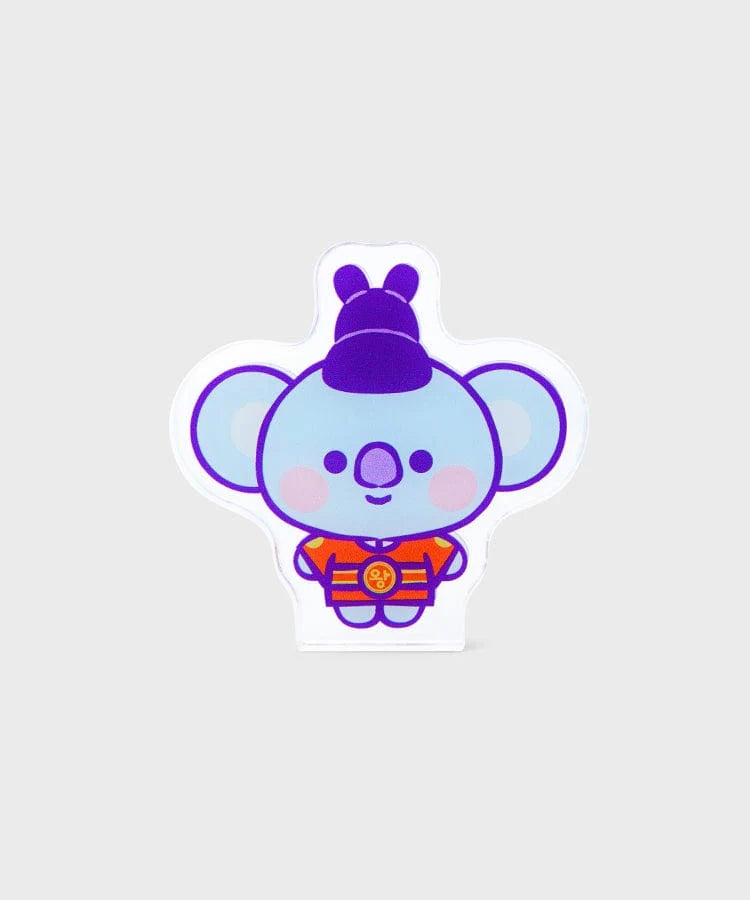 BT21 - K-Edition Official MD (Note Pads, Acrylic Stand, Mirror Stand, Mini Pouch, Good Luck Pouch)-FinaKpop 