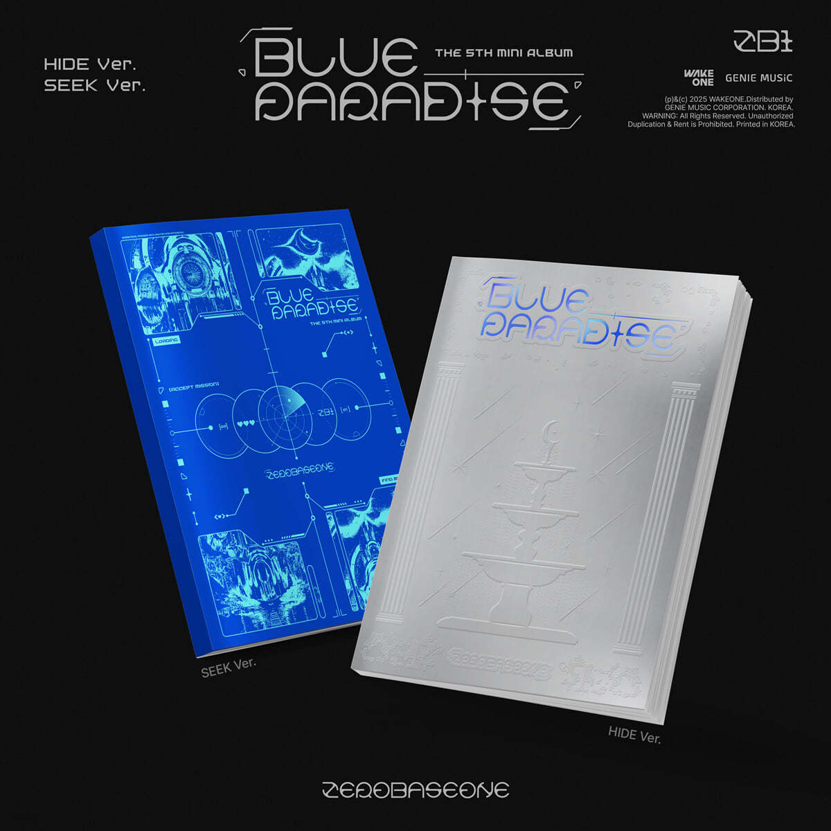 ZEROBASEONE - 5th Mini Album "BLUE PARADISE" [Standard Ver.] (Random/Set)-FinaKpop