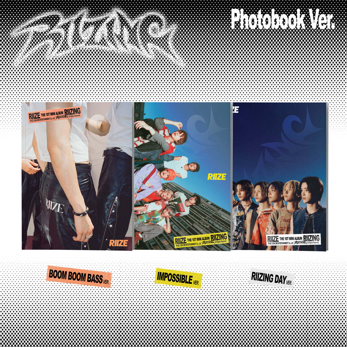 ** RIIZE - 1st Mini Album "Riizing" (Random / Set)-FinaKpop
