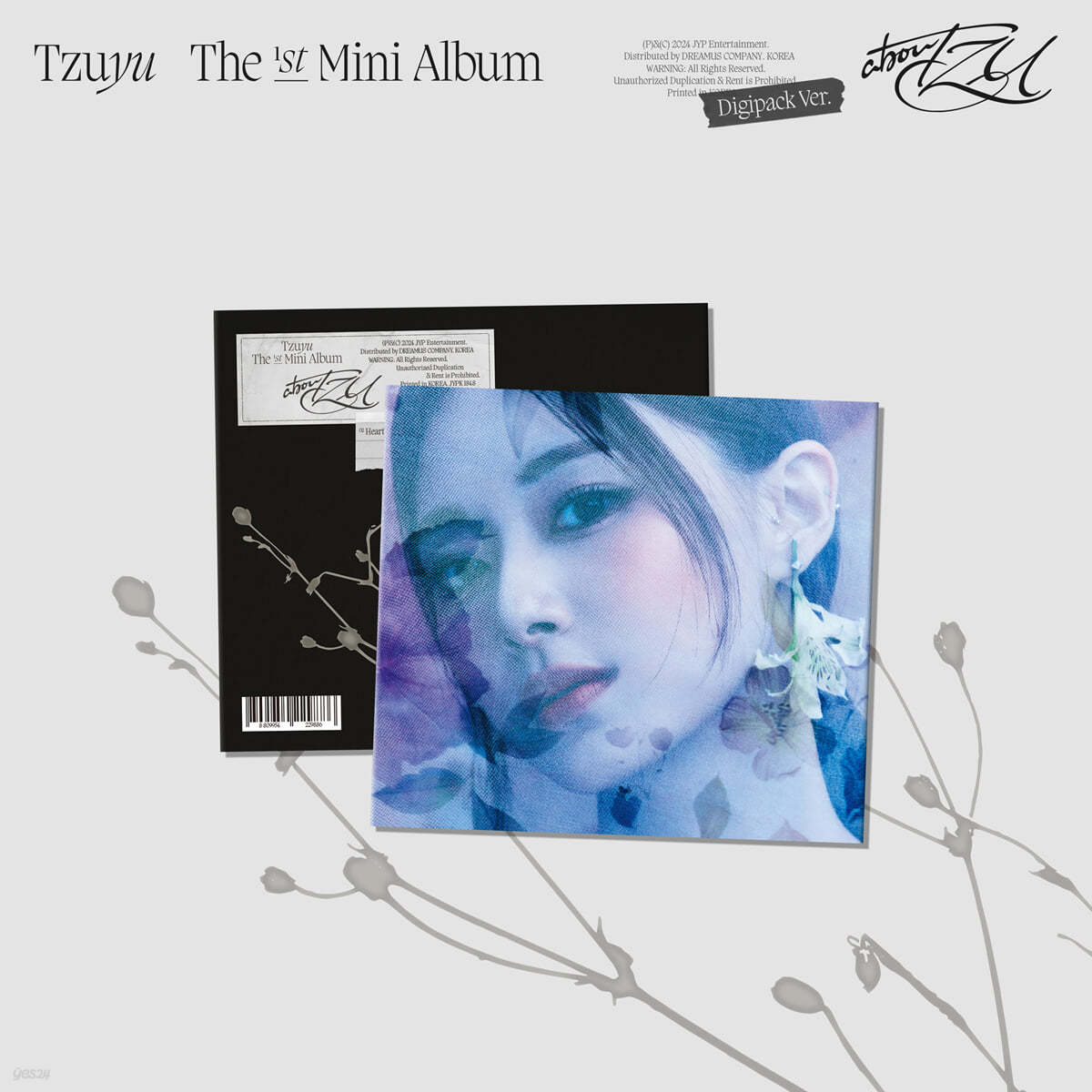 Tzuyu (of Twice) - 1st Mini "abouTZU" [Digipack ver.]-FinaKpop
