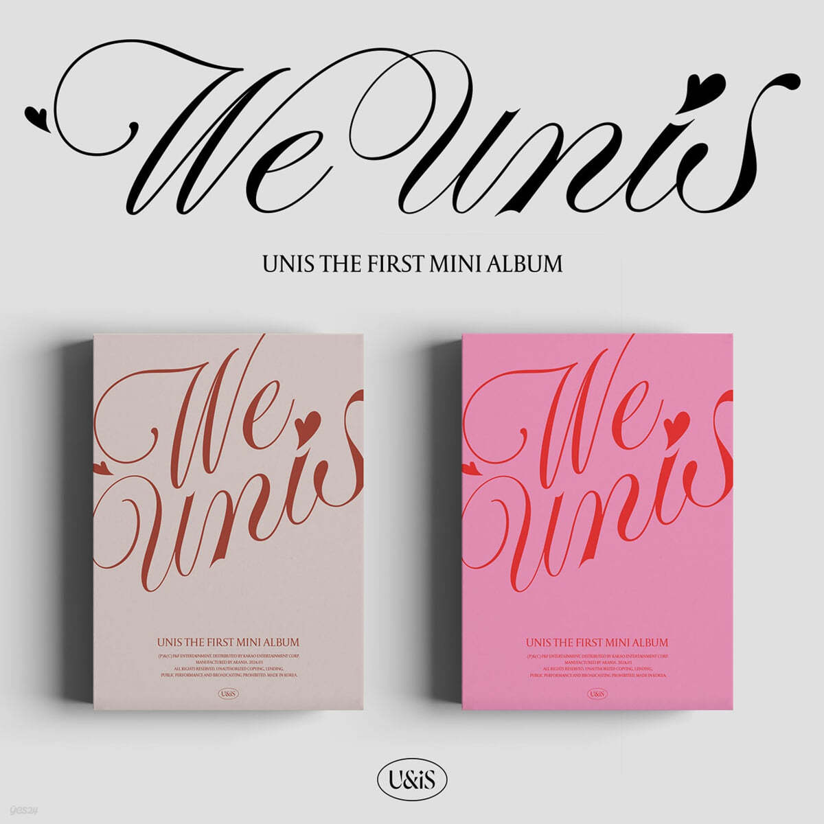** UNIS - 1st Mini Album "WE UNIS" [Random / Set]-FinaKpop