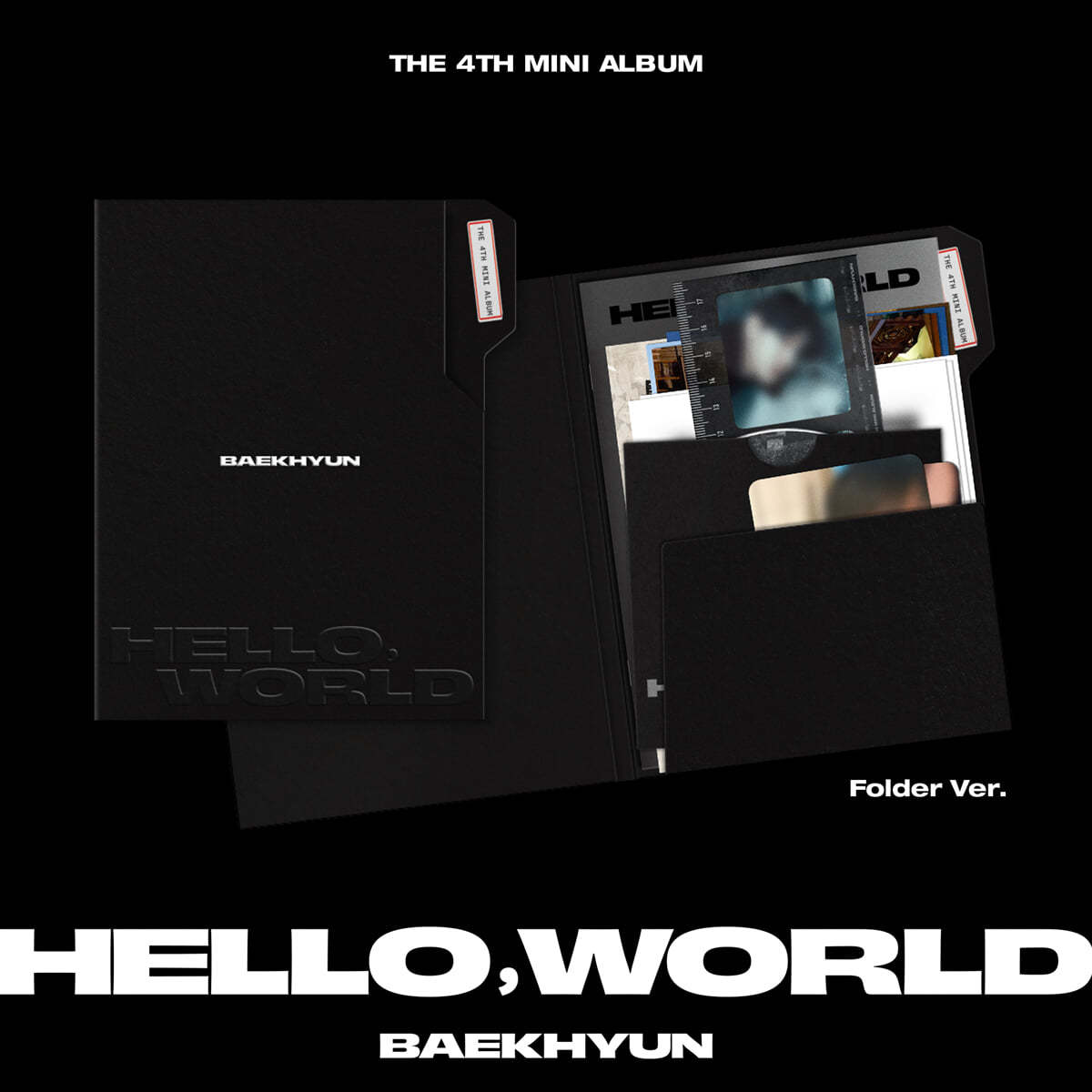 Baekhyun (Of Exo) - 4th Mini Album "Hello, World" [Folder Ver.]-FinaKpop