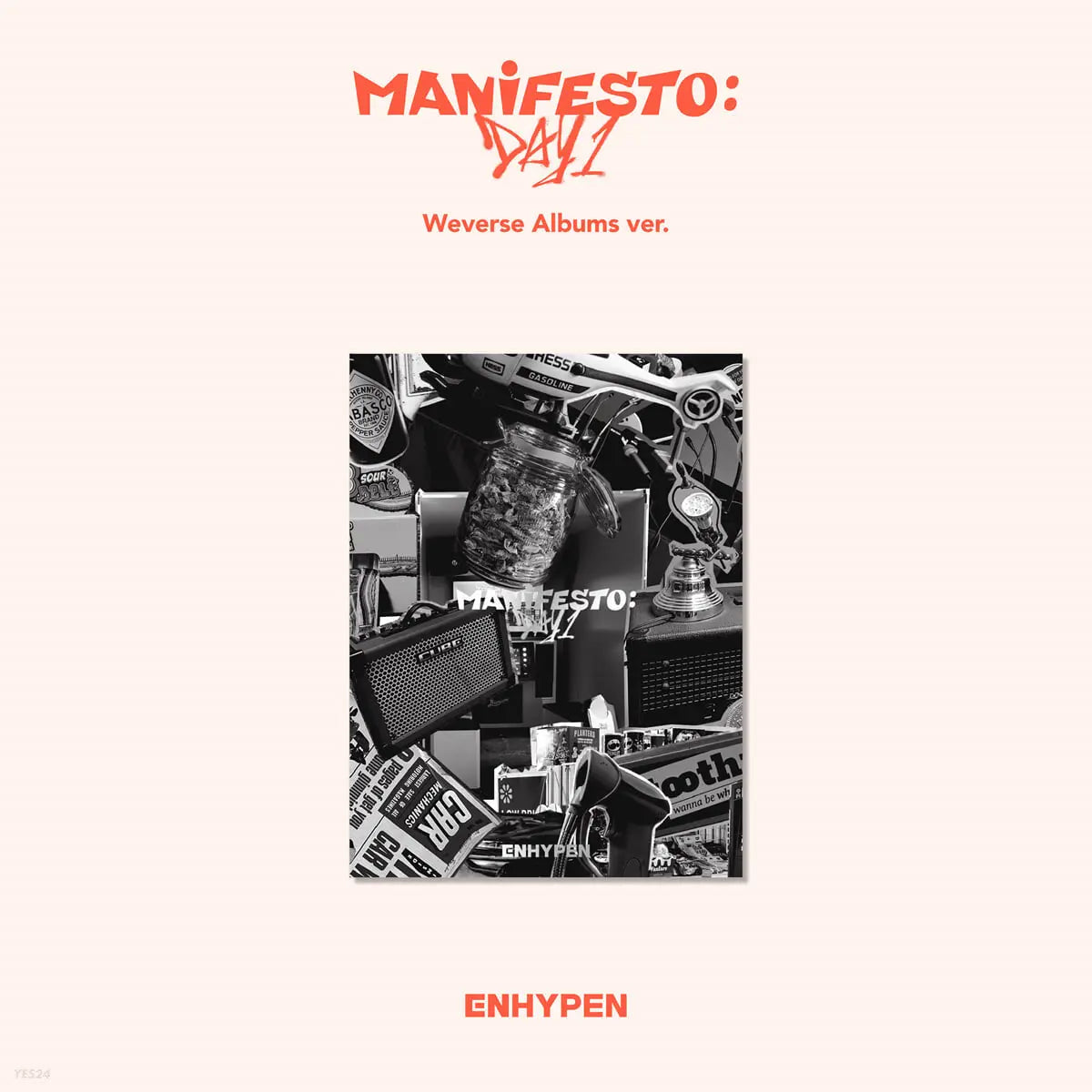 ** ENHYPEN - 3rd ALBUM "MANIFESTO : DAY 1" (Weverse Albums Ver.)-FinaKpop
