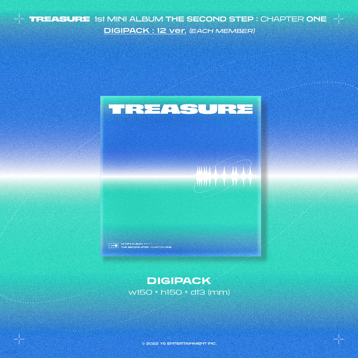 TREASURE - 1st Mini Album "THE SECOND STEP : CHAPTER ONE" [Digipack Ver.] [Choose Member(Choi Hyun Suk, Yoon Jae Hyuk, Mashiho, So Jung Hwan]-FinaKpop 