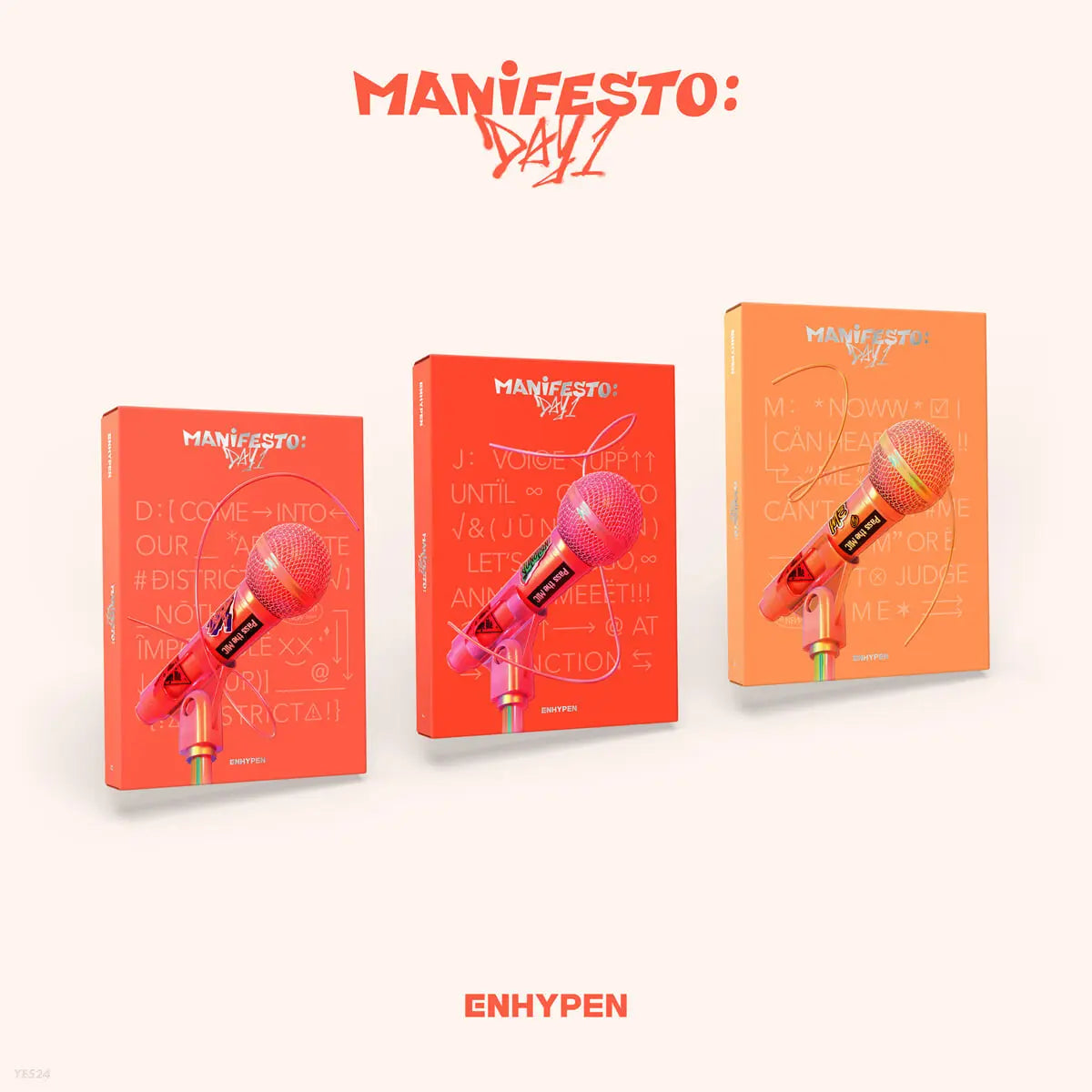 ** ENHYPEN - 3rd ALBUM "MANIFESTO : DAY 1" [Random / Set]-FinaKpop