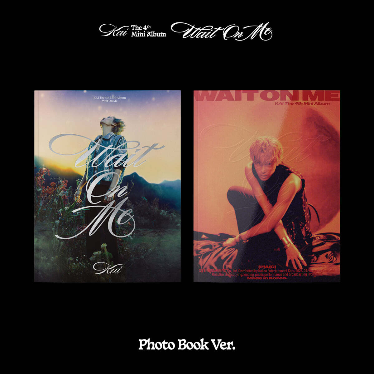 ** Kai (Of Exo) - 4th Mini Album "Wait On Me" [Random / Set]-FinaKpop