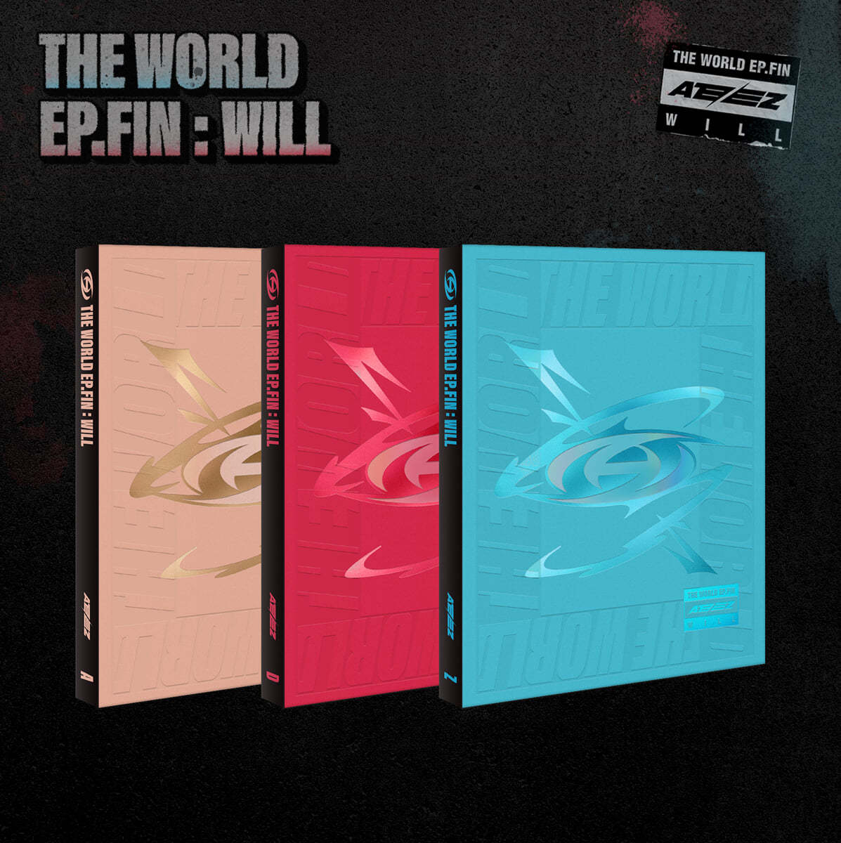 * Ateez - "THE WORLD EP.FIN : WILL" (Random / Set)-FinaKpop