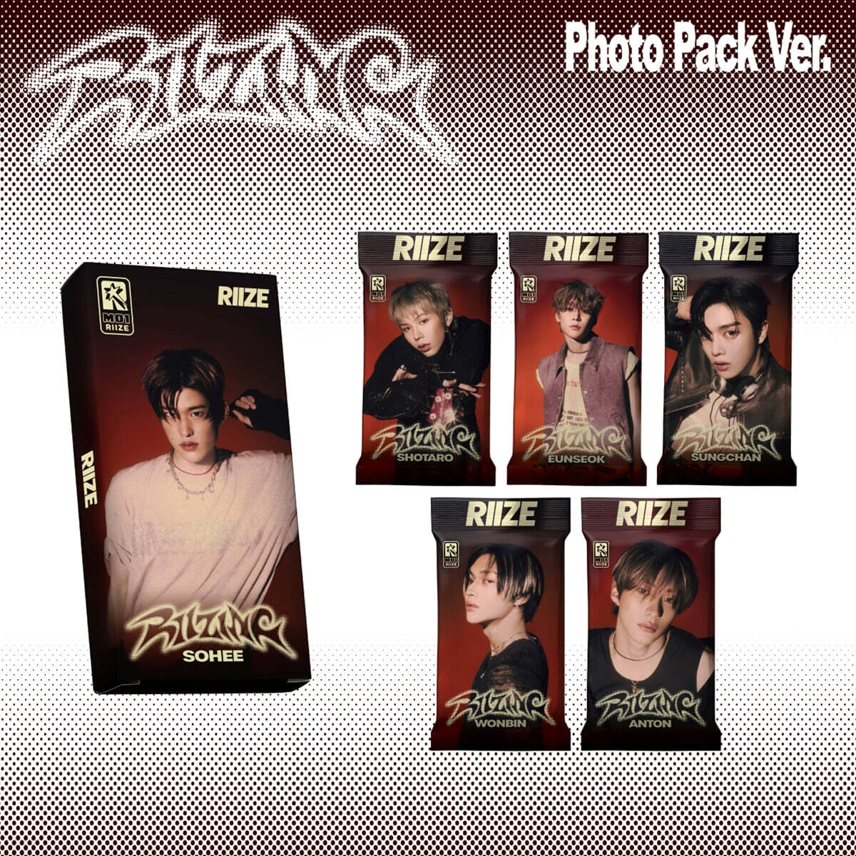 ** RIIZE - 1st Mini Album "Riizing" [Photo Pack Ver.] [Random / Set]-FinaKpop
