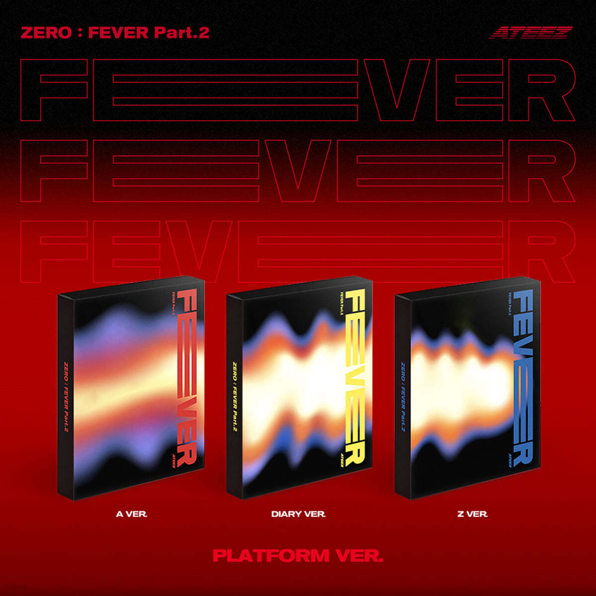 ** ATEEZ - Zero : Fever Part.2" [Platform Ver.] [Random / Set]-FinaKpop
