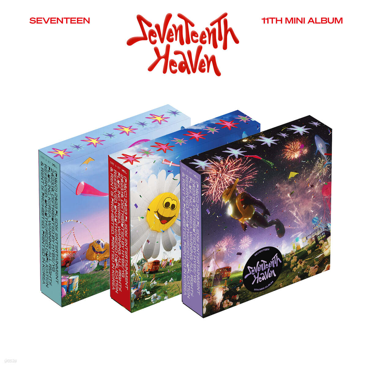 ** Seventeen - 11th Mini Album "Seventeenth Heaven" [Random / Set]-FinaKpop