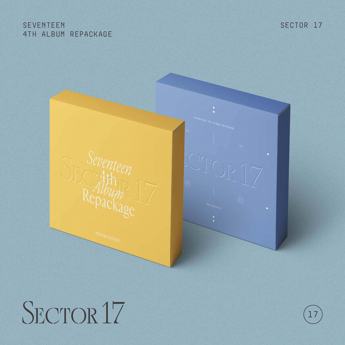 ** Seventeen - 4th Album Repackage "Sector 17" [Random / Set]-FinaKpop