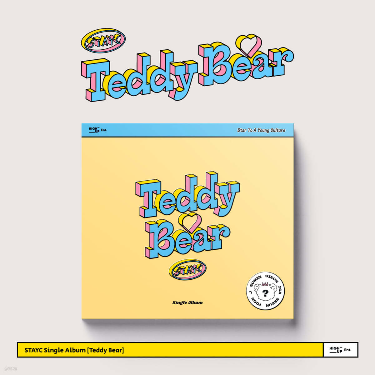 ** Stayc - 4th Single Album "Teddy Bear" (Digipack ver.)-FinaKpop