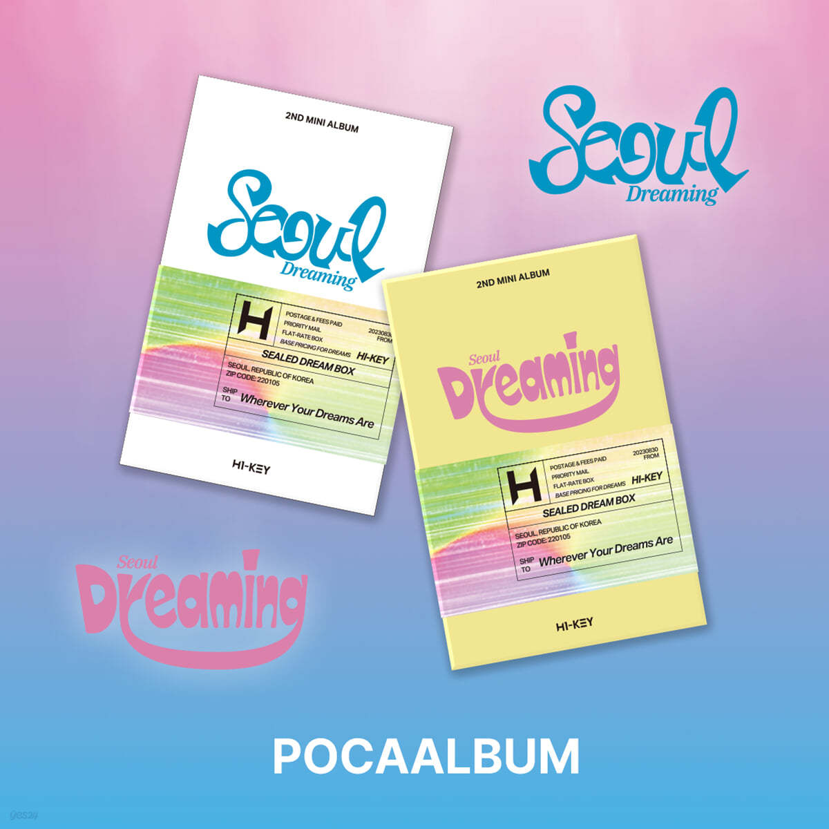 H1-KEY - 2nd Mini Album "Seoul Dreaming" [POCA ALBUM] [Random / Set]-FinaKpop