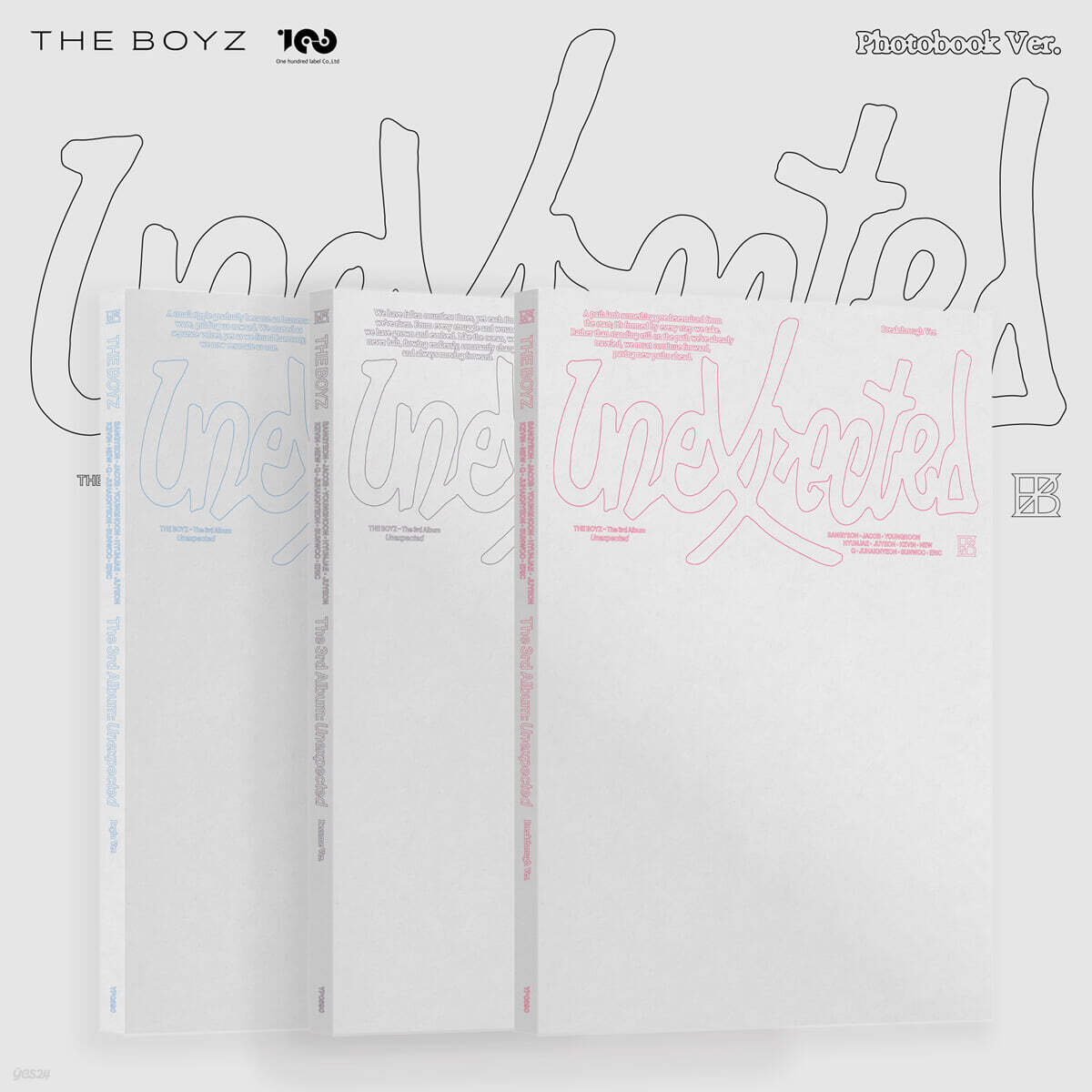 **THE BOYZ - The 3rd Album "Unexpected" [Photobook Ver.] (Random / set)-FinaKpop