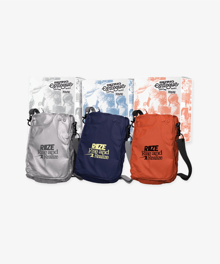 ** RIIZE - 1st Mini Album "RIIZING : Epilogue" LIMITED EDITION  [TRAVEL BAG Ver.] (Only Random)-FinaKpop 