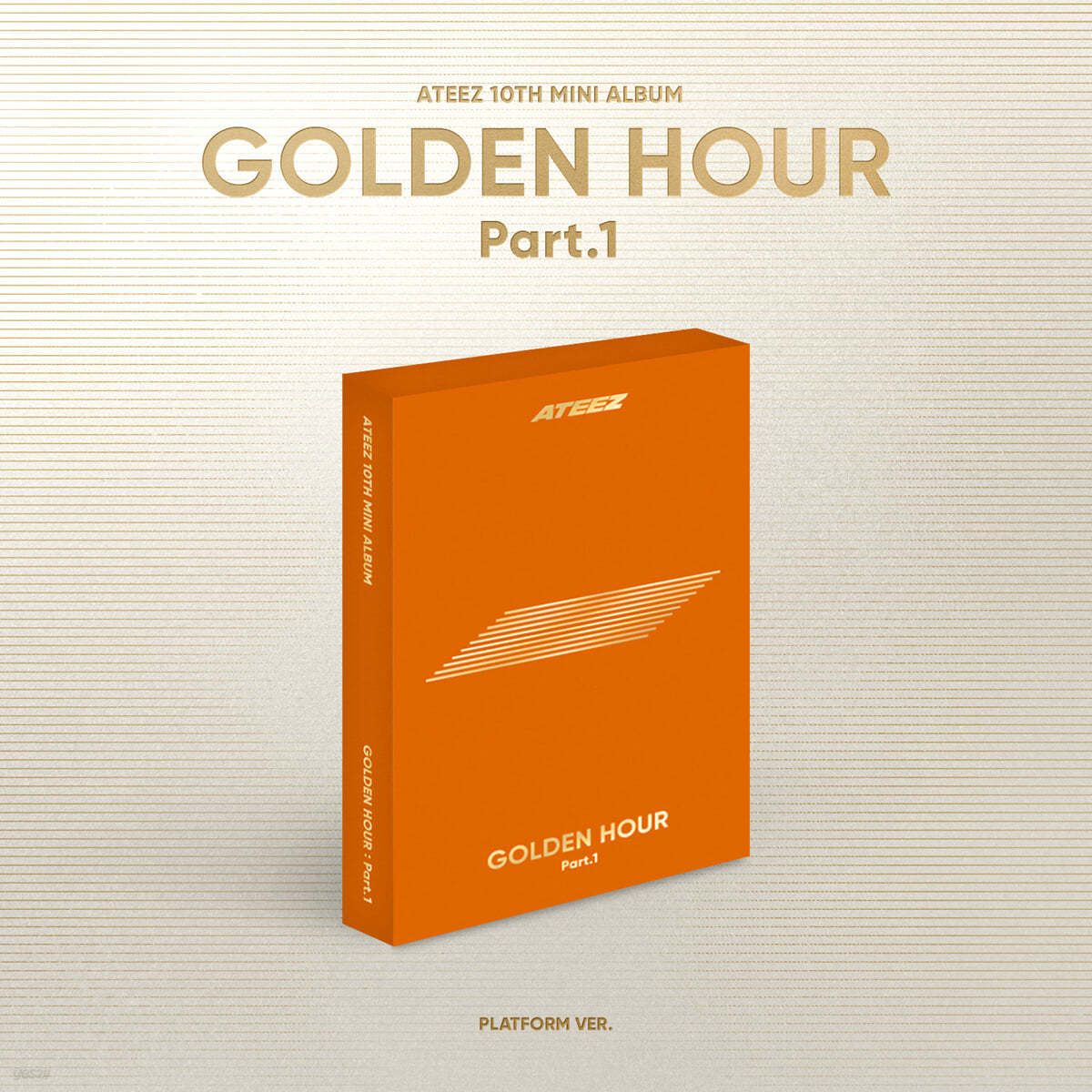 ** ATEEZ - 10TH MINI ALBUM "GOLDEN HOUR : Part.1" [Platform Ver.]-FinaKpop