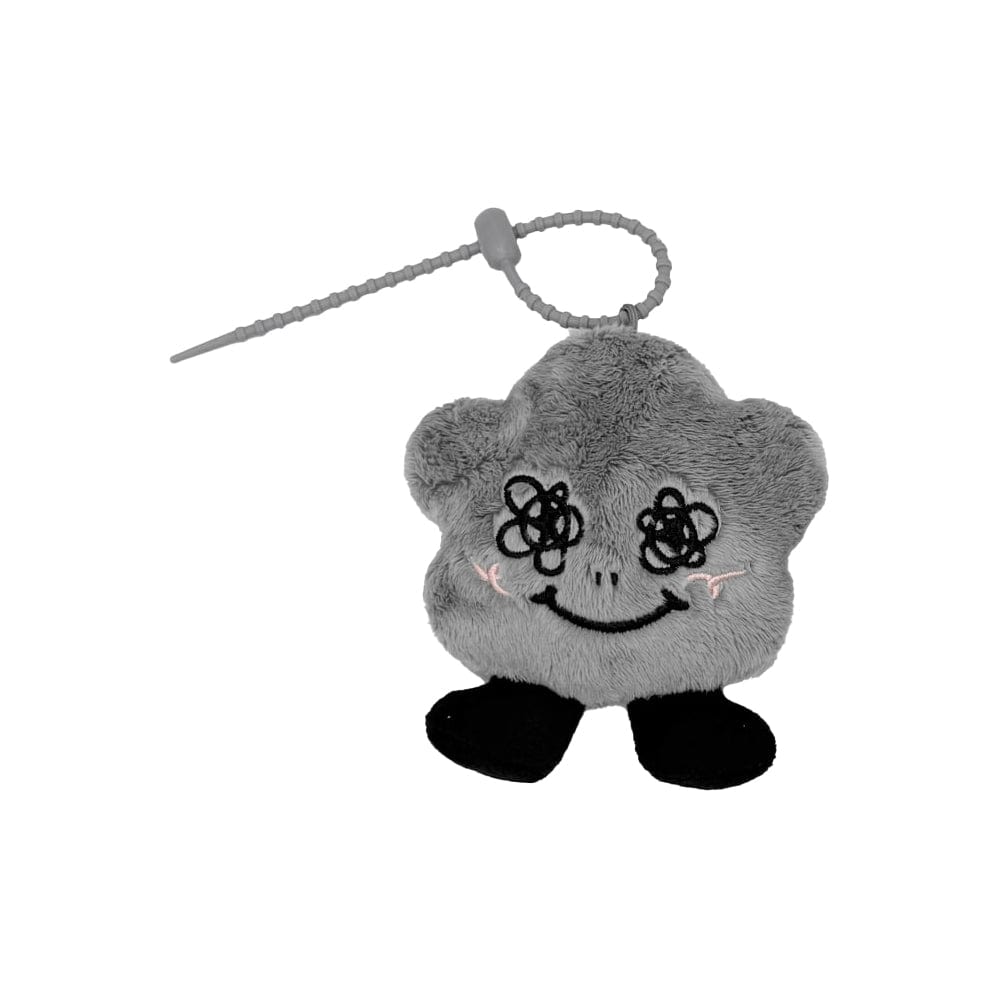 SHUMON PLUSH KEYCHAIN GREY-FinaKpop