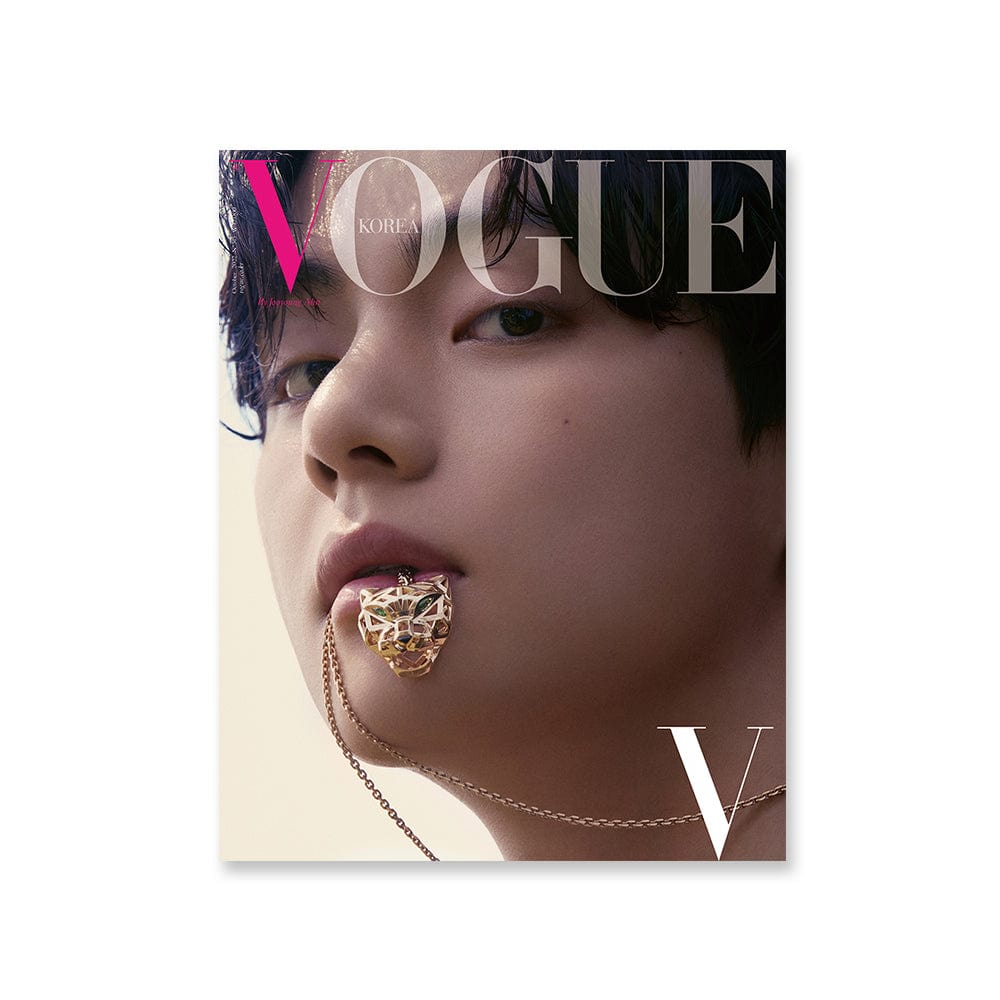 V - VOGUE Korea Magazine Cover V (Oct 2022)-FinaKpop