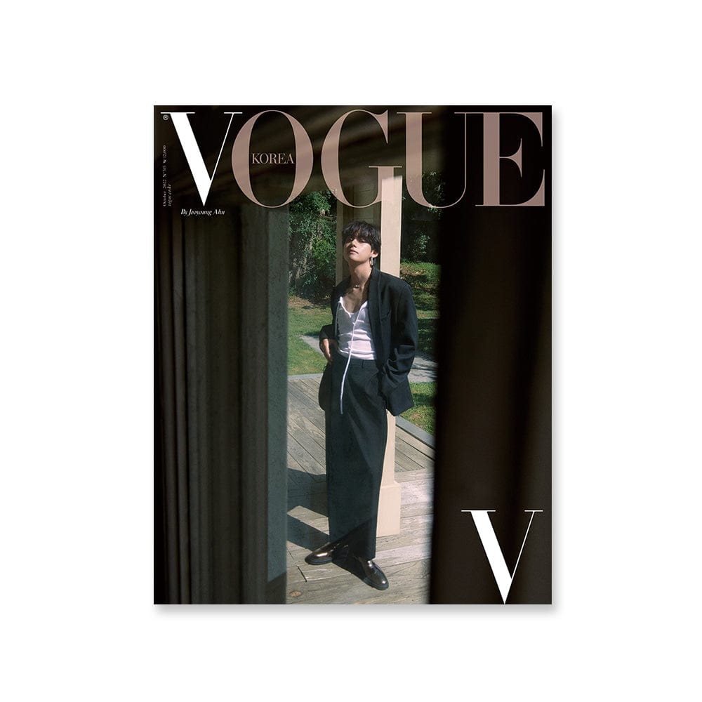 V - VOGUE Korea Magazine Cover V (Oct 2022)-FinaKpop