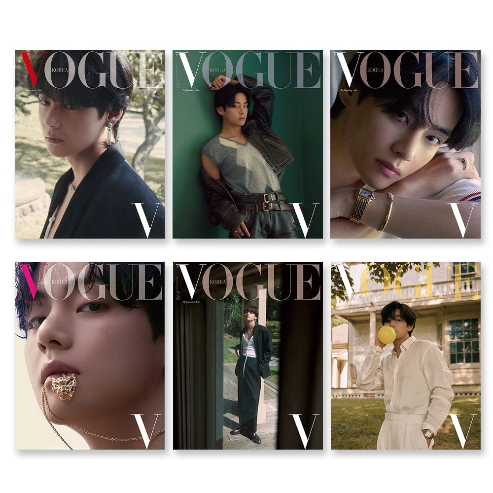 V - VOGUE Korea Magazine Cover V (Oct 2022)-FinaKpop