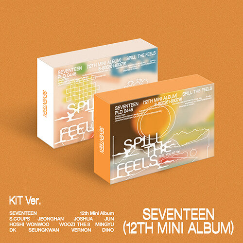 ** Seventeen - 12th Mini Album "Spill The Feels" [KiT Ver.] [Random / Set]-FinaKpop